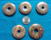 5 resin donuts rings for jewelry making necklaces 242