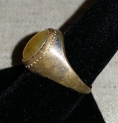 Kuchi ring,sz 8,tribal,hippie,gypsy,nomad,vintage old rk49