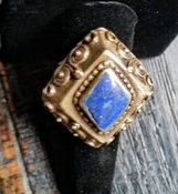 Kuchi ring,sz 8-1/2,tribal,hippie,gypsy,nomad,vintage old rk82