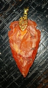 Good lottery luck carnelian pendant make your own necklace pk47