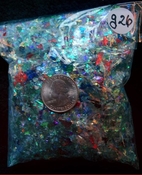  Metallic & opal multi color ice glitter small size nail art #g26 