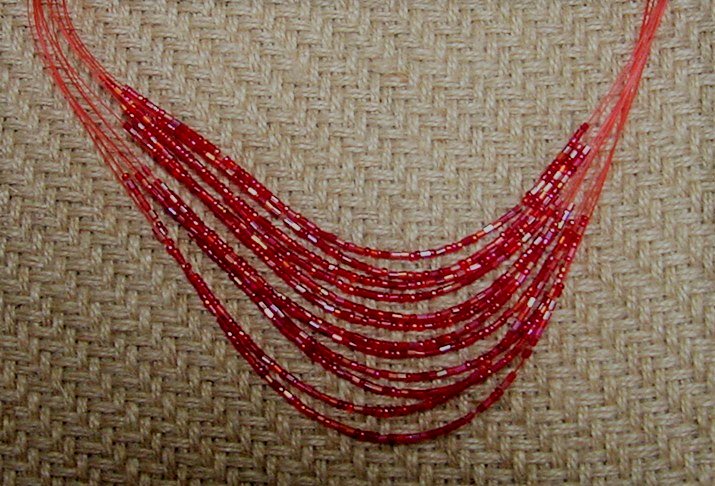 Multi strand necklaces